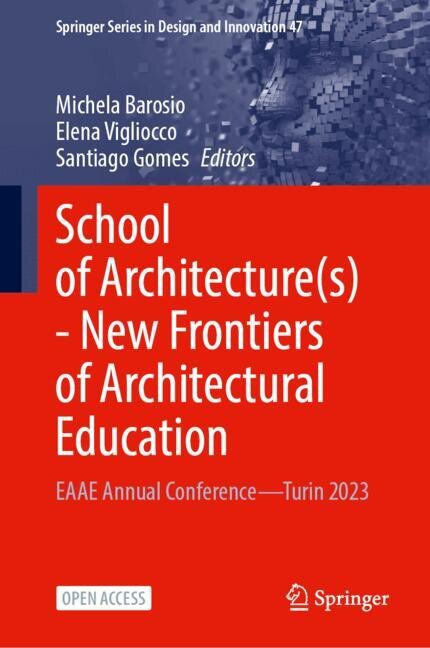 Couverture_School of Architecture(s) - New Frontiers of Architectural Education