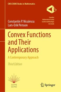 Couverture_Convex Functions and Their Applications