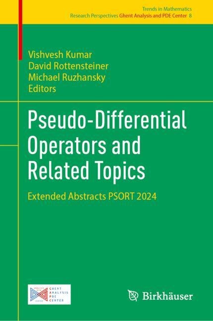 Front cover_Pseudo-Differential Operators and Related Topics