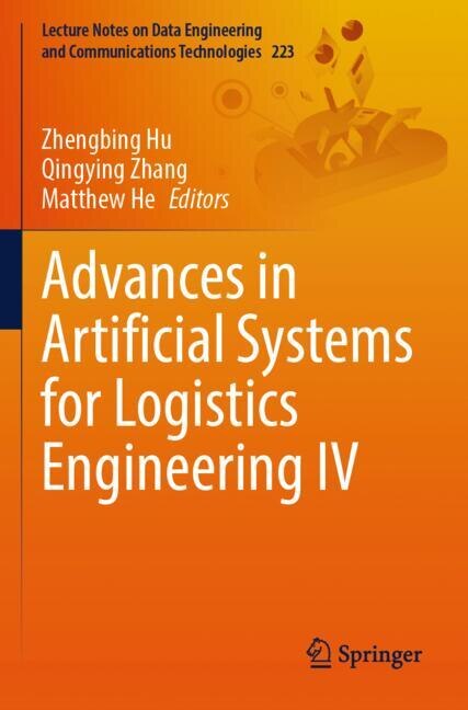 Couverture_Advances in Artificial Systems for Logistics Engineering IV