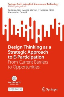 Couverture_Design Thinking as a Strategic Approach to E-Participation