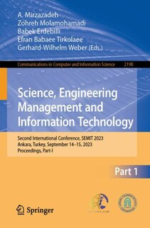 Front cover_Science, Engineering Management and Information Technology