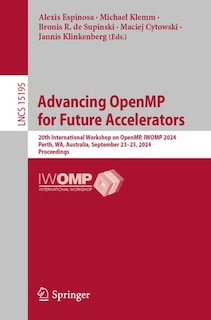 Couverture_Advancing OpenMP for Future Accelerators