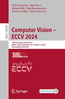 Couverture_Computer Vision - Eccv 2024