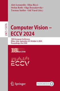 Front cover_Computer Vision - ECCV 2024