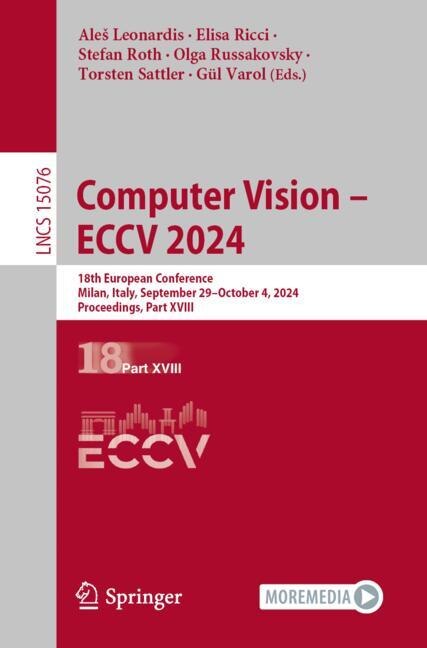 Front cover_Computer Vision - ECCV 2024