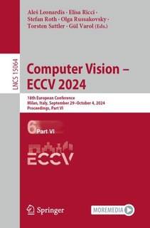 Front cover_Computer Vision - Eccv 2024