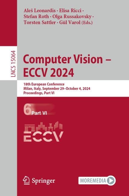 Front cover_Computer Vision - Eccv 2024