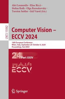 Front cover_Computer Vision - Eccv 2024