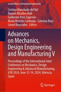 Front cover_Advances on Mechanics, Design Engineering and Manufacturing V