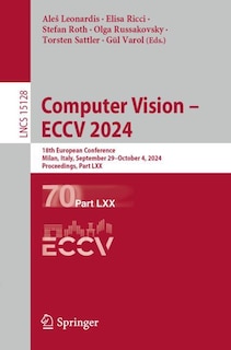 Couverture_Computer Vision - Eccv 2024