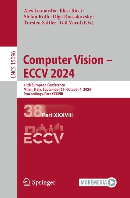 Front cover_Computer Vision - ECCV 2024