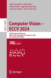 Couverture_Computer Vision - Eccv 2024