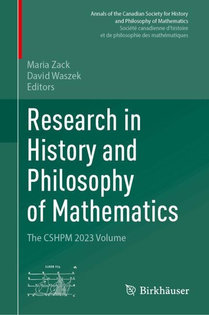 Front cover_Research in History and Philosophy of Mathematics
