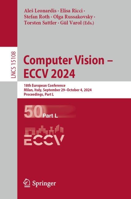 Couverture_Computer Vision - Eccv 2024