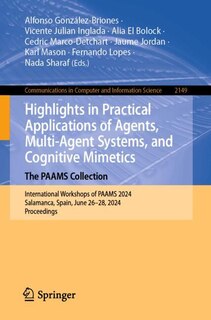 Couverture_Highlights in Practical Applications of Agents, Multi-Agent Systems, and Digital Twins