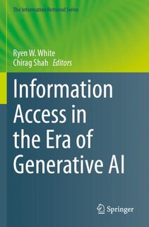 Couverture_Information Access in the Era of Generative AI