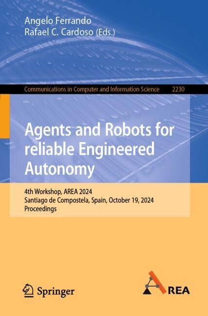 Front cover_Agents and Robots for Reliable Engineered Autonomy