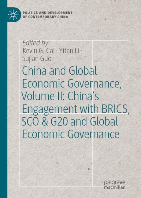 Front cover_China and Global Economic Governance, Volume II