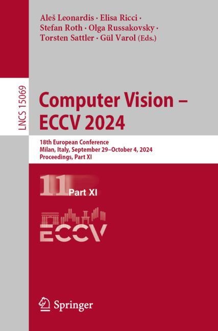 Front cover_Computer Vision - Eccv 2024