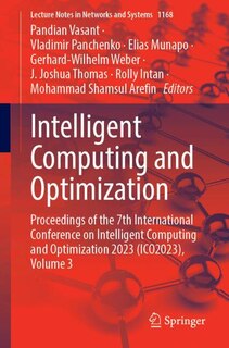 Front cover_Intelligent Computing and Optimization