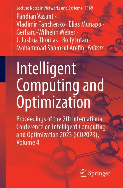 Front cover_Intelligent Computing and Optimization