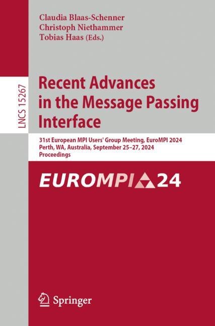 Couverture_Recent Advances in the Message Passing Interface