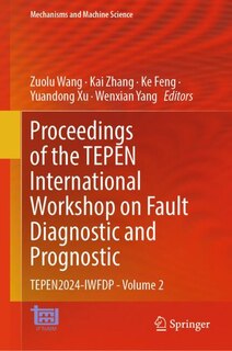 Couverture_Proceedings of the TEPEN International Workshop on Fault Diagnostic and Prognostic