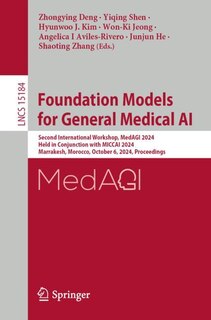Couverture_Foundation Models for General Medical AI