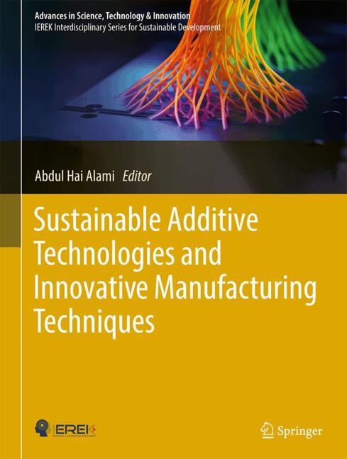 Couverture_Sustainable Additive Technologies and Innovative Manufacturing Techniques