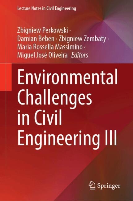 Couverture_Environmental Challenges in Civil Engineering III