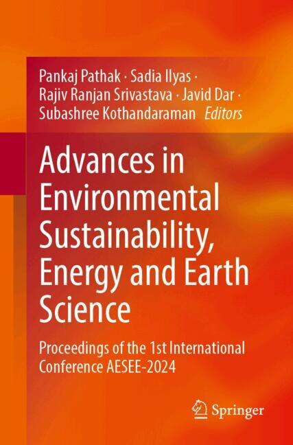 Couverture_Advances in Environmental Sustainability, Energy and Earth Science