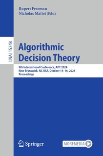 Front cover_Algorithmic Decision Theory