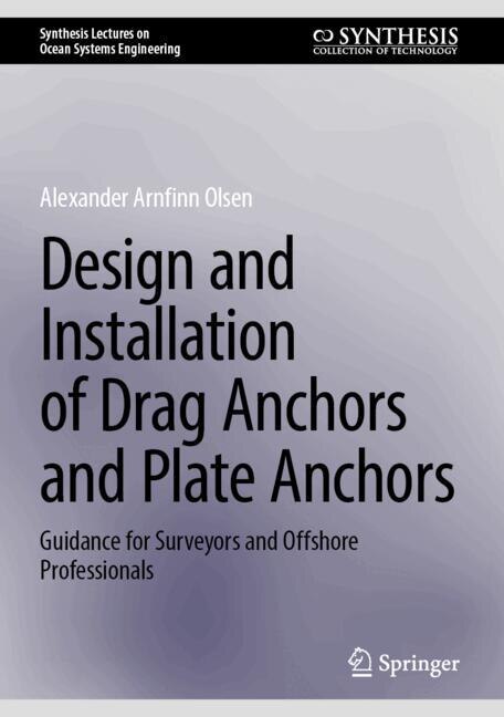 Front cover_Design and Installation of Drag Anchors and Plate Anchors