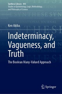 Couverture_Indeterminacy, Vagueness, and Truth