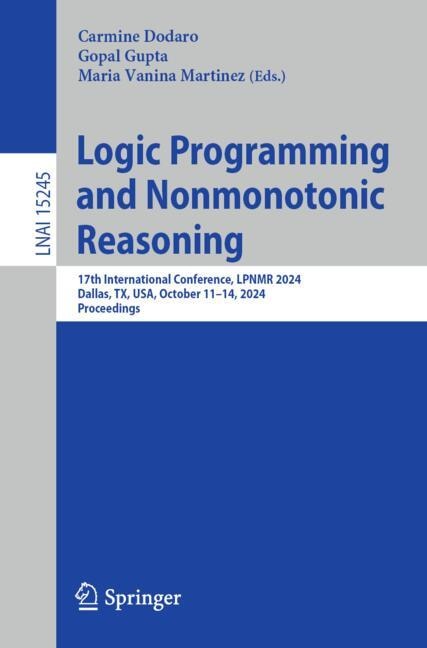 Couverture_Logic Programming and Nonmonotonic Reasoning