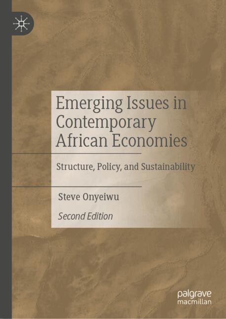 Couverture_Emerging Issues in Contemporary African Economies