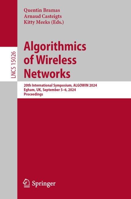 Couverture_Algorithmics of Wireless Networks
