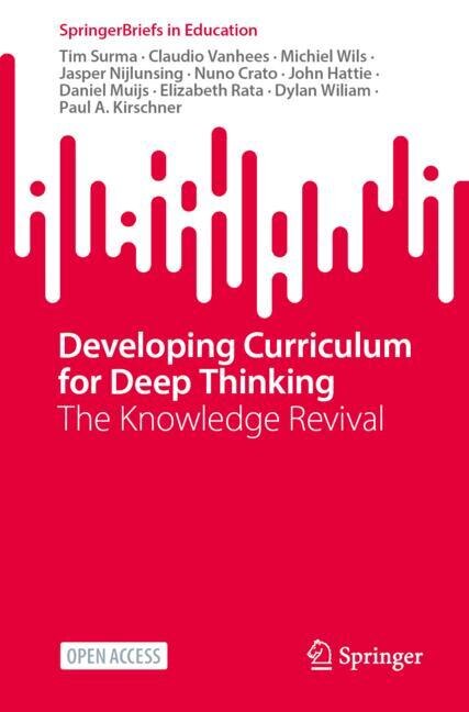 Front cover_Developing Curriculum for Deep Thinking