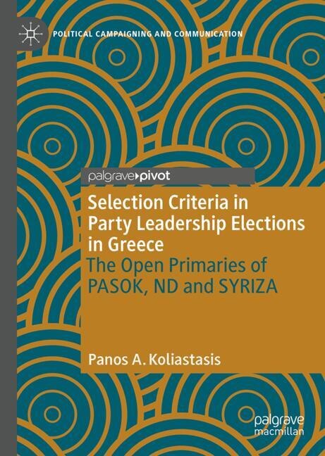 Couverture_Selection Criteria in Party Leadership Elections in Greece