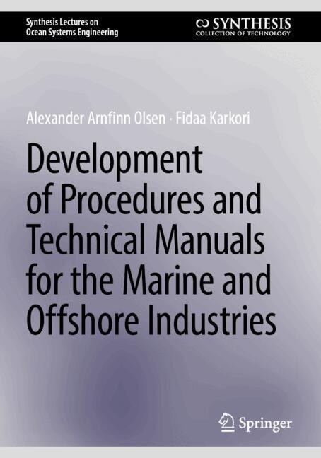 Couverture_Development of Procedures and Technical Manuals for the Marine and Offshore Industries