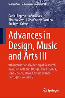 Front cover_Advances in Design, Music and Arts III