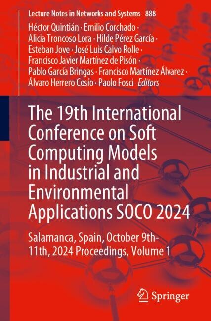 Couverture_The 19th International Conference on Soft Computing Models in Industrial and Environmental Applications SOCO 2024