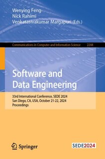 Front cover_Software and Data Engineering