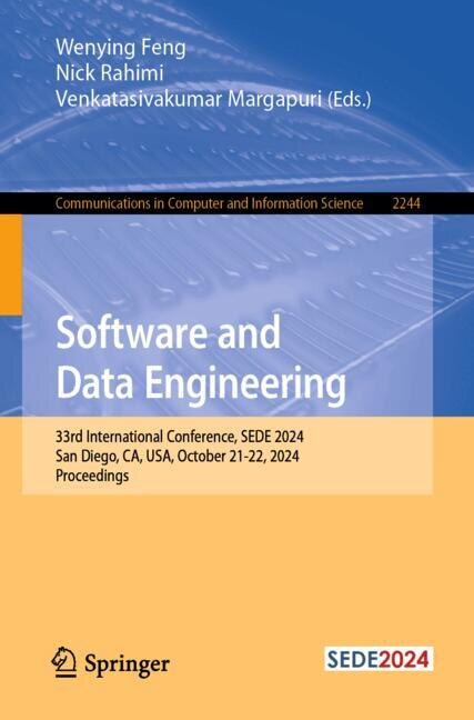 Front cover_Software and Data Engineering