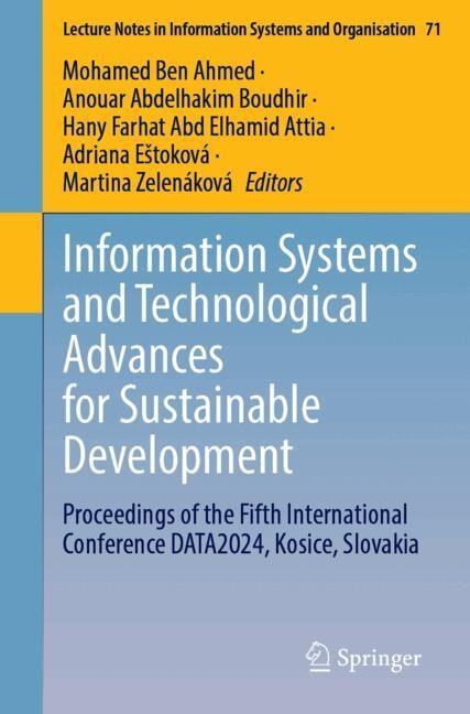 Couverture_Information Systems and Technological Advances for Sustainable Development