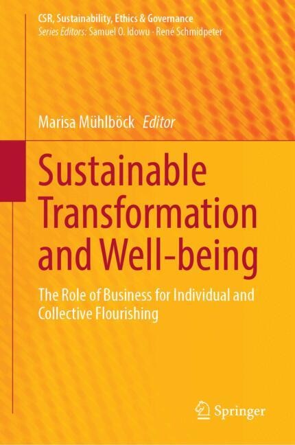 Couverture_Sustainable Transformation and Well-being