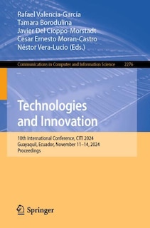 Front cover_Technologies and Innovation