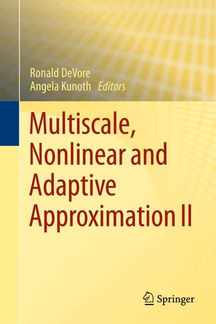 Front cover_Multiscale, Nonlinear and Adaptive Approximation II