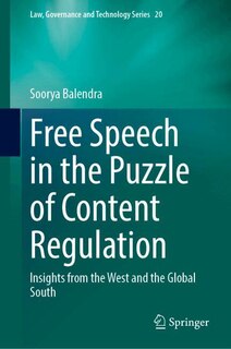 Couverture_Free Speech in the Puzzle of Content Regulation